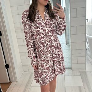 Sezane floral dress - very chic like new